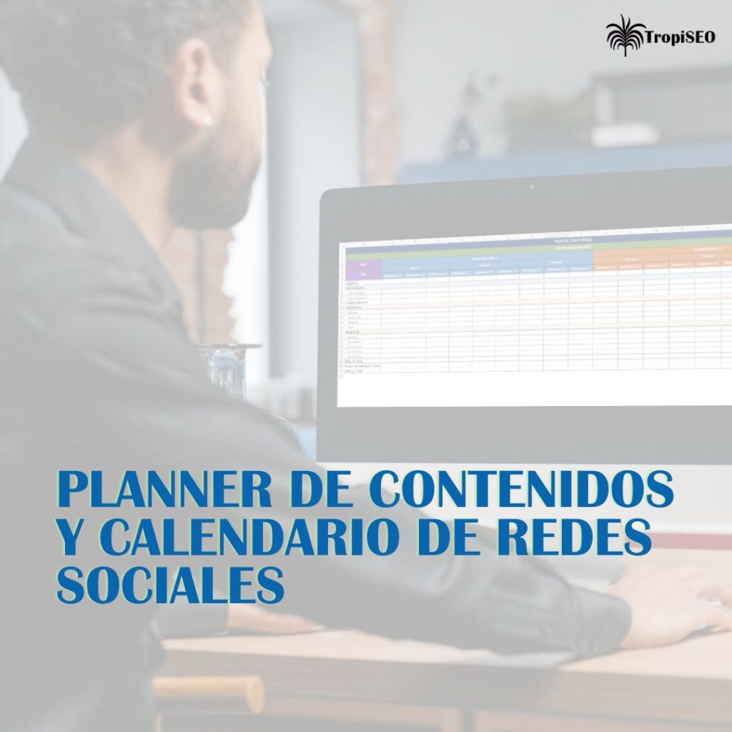 planner de contenidos y calendario de redes sociales